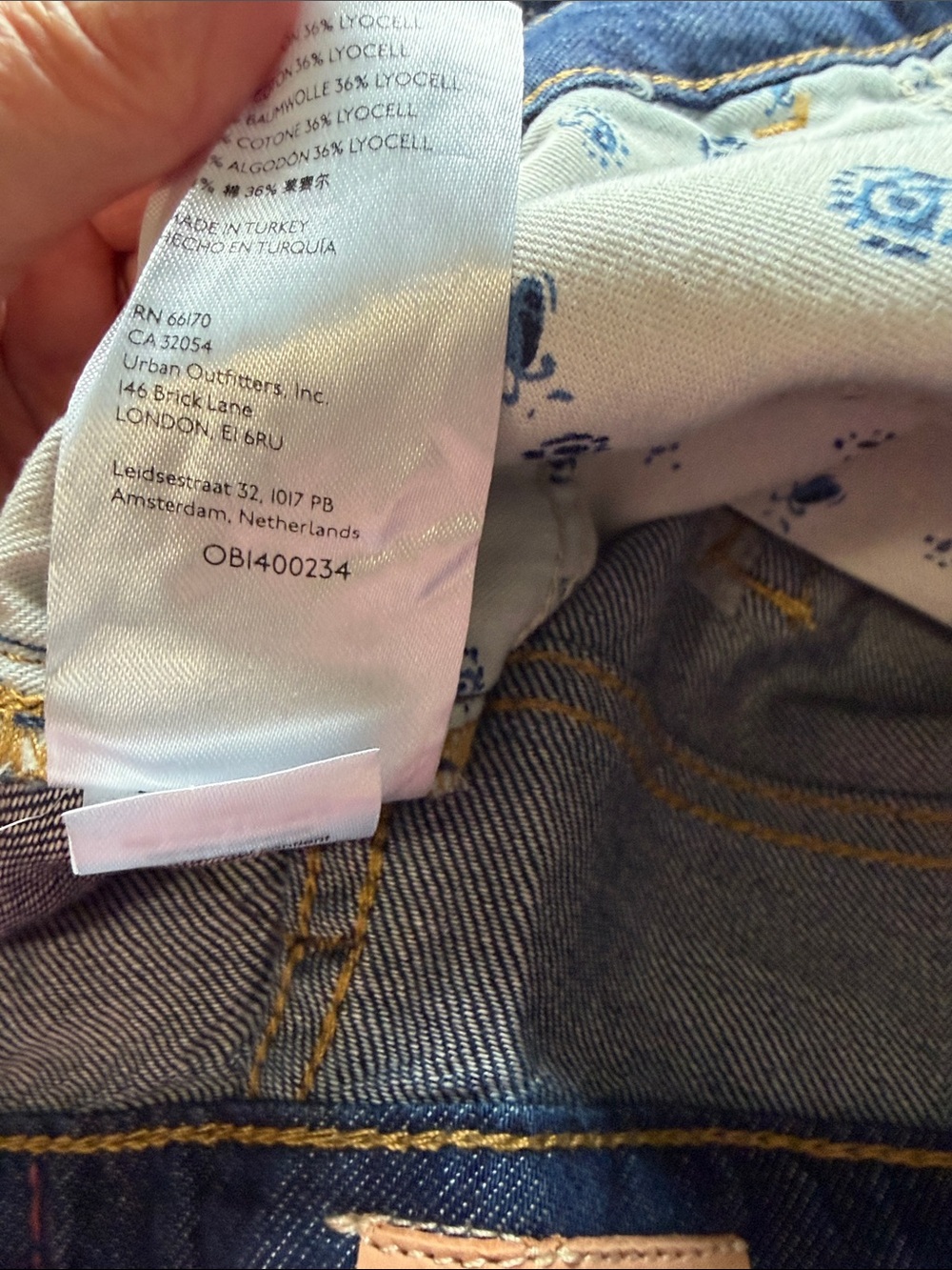 Anthropologie Pilcro the Annie Jean Dark Wash Wide Leg Baggy Sz 31 Petite NEW - Picture 11 of 14